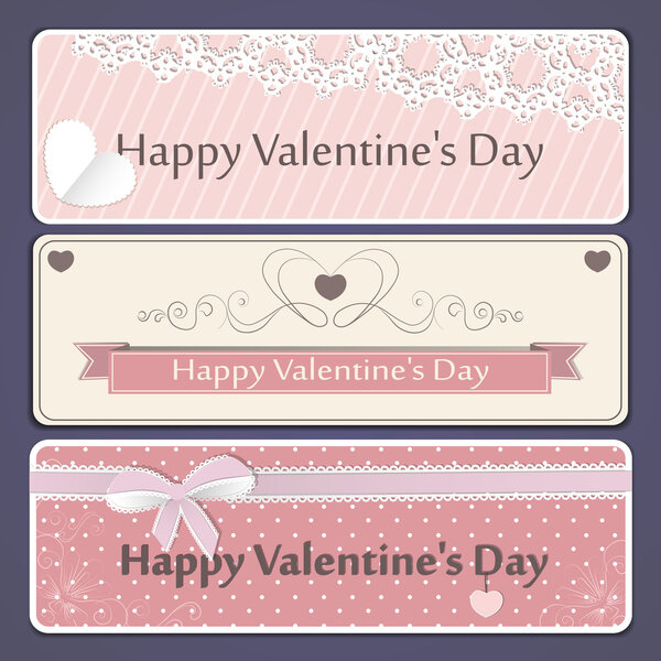 Banner Valentine's Day