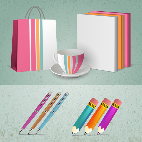 Иллюстрация множества на абстрактном фоне
