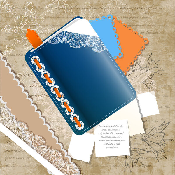 Векторный цветочный фон
