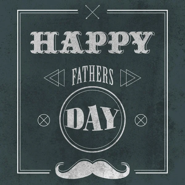 Father Day Gray Background Vector Illustration — Stock Vector