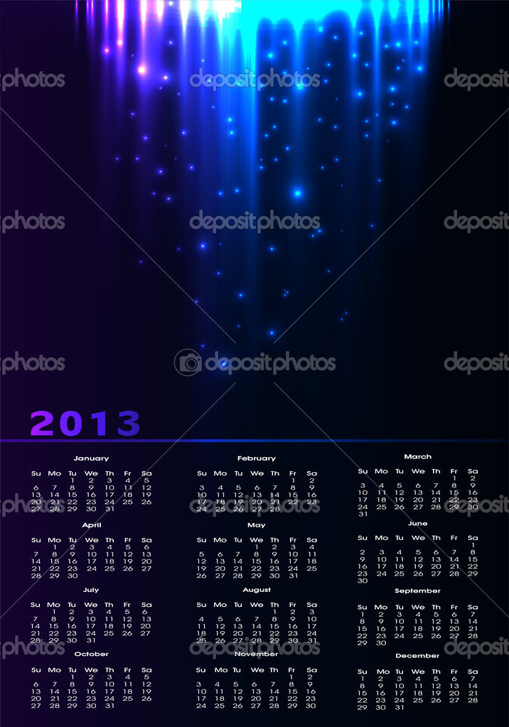 Independence Day postcard design