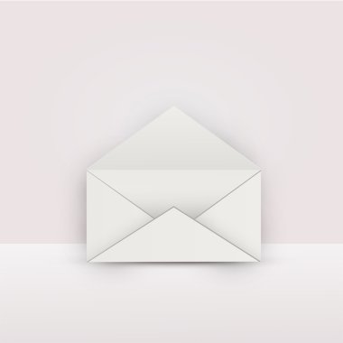 Vector illustration of envelope. clipart
