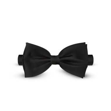 bow-tie isolated on white background clipart