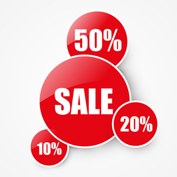 Векторный фон с пузырьками на продажу
.