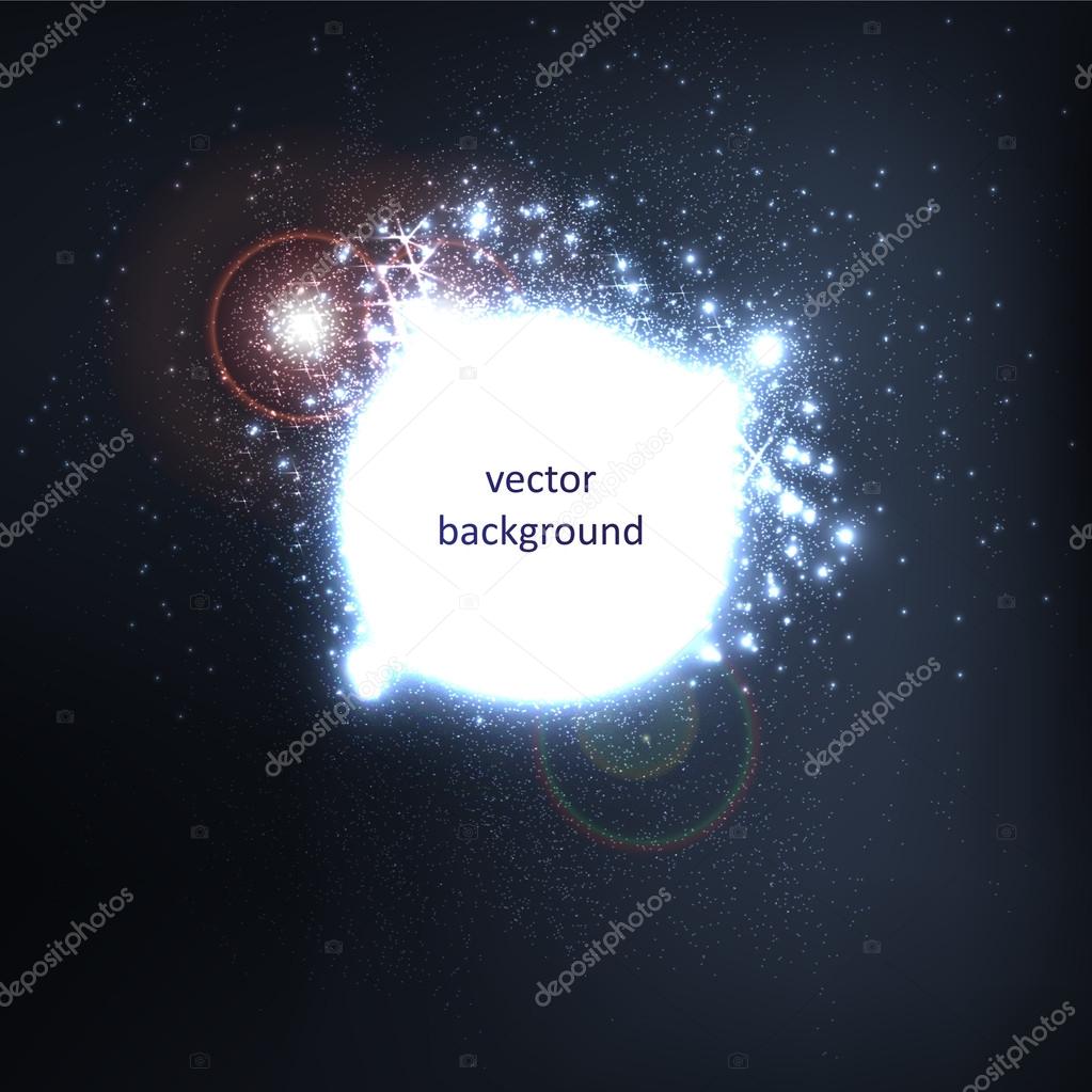 Abstract space background for design.