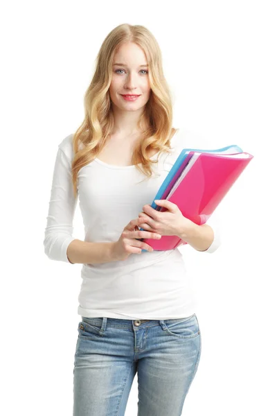 Female student portrait — Stock Photo, Image