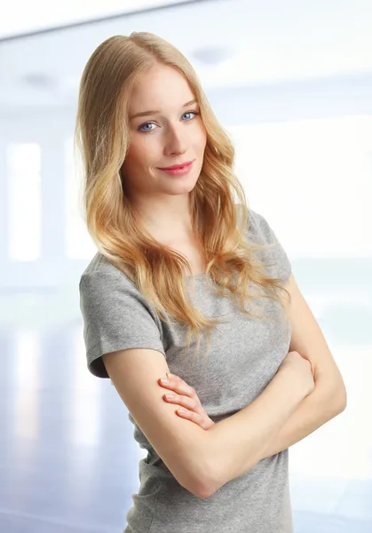 Pretty female student — Stock Photo, Image