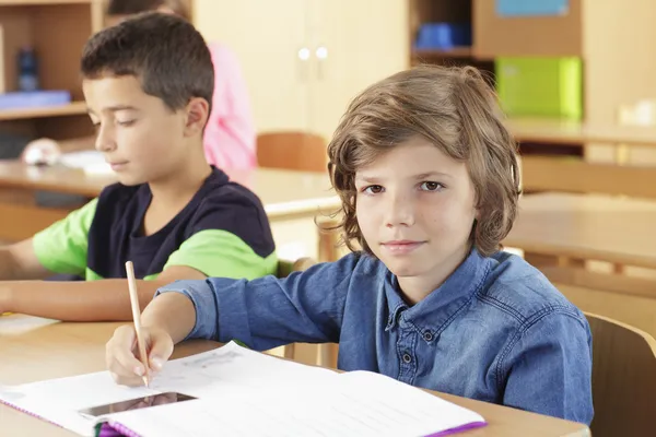 Elementary school classroom Stock Image