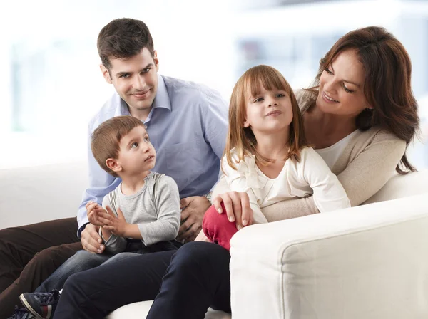 Famiglia felice — Foto Stock