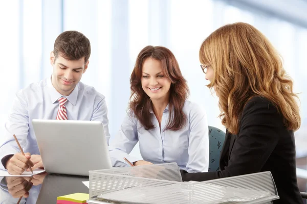 Business people working in group — Stock Photo, Image