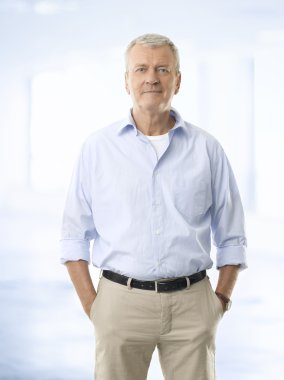 Casual üst düzey iş adamı