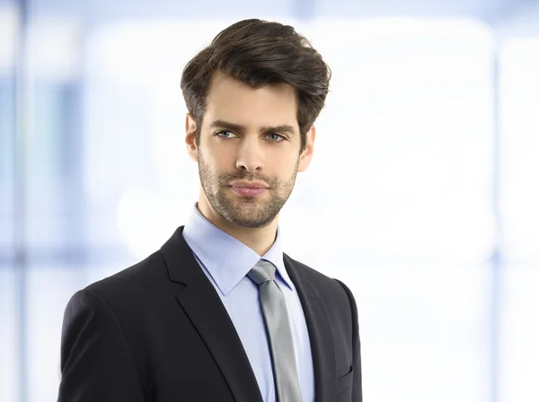 Confident young modern businessman — Stock Photo, Image