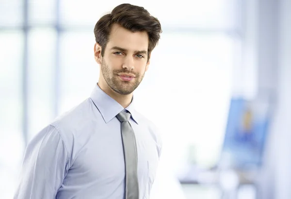 Businessman standing at office — Stock Photo, Image