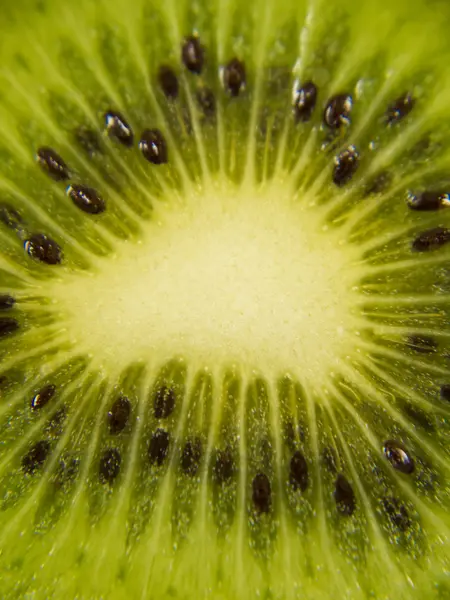 Fresh kiwi fruit, five a day — Stock Photo, Image