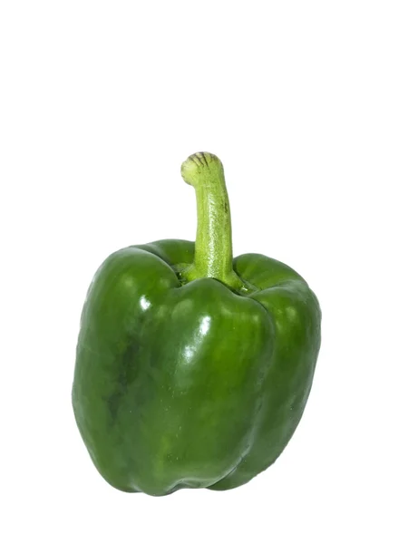 Green bell pepper — Stock Photo, Image