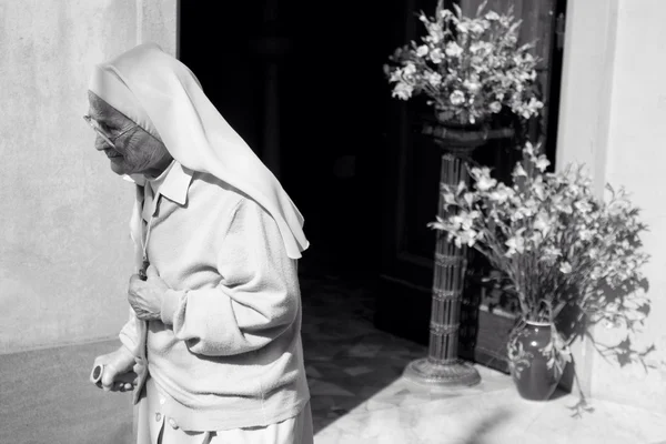 Religiöse tradition von corpus christi in der toskana, italien — Stockfoto