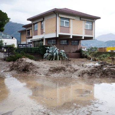Flood in Dogana Town