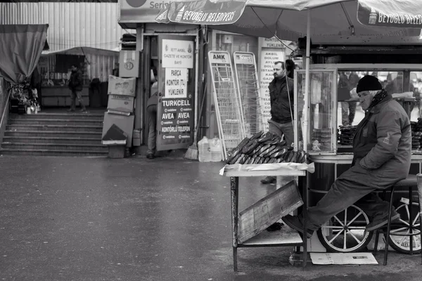 Vendeur de pain de rue — Photo