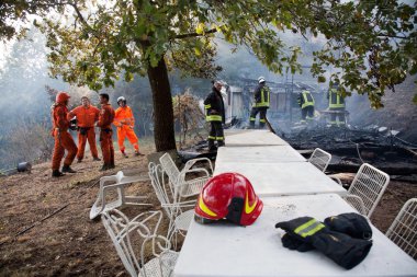 Toskana içinde ateş