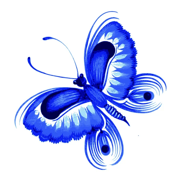 Mariposa. — Vector de stock