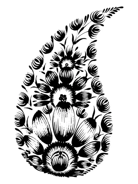 Composición floral — Vector de stock