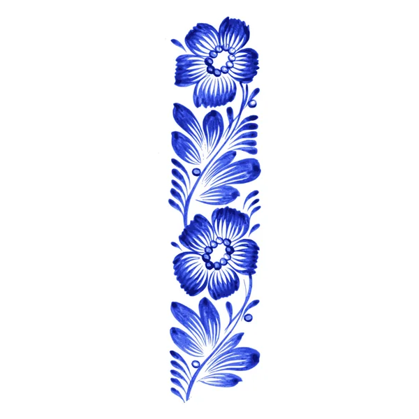 Ornamento decorativo floral — Vector de stock