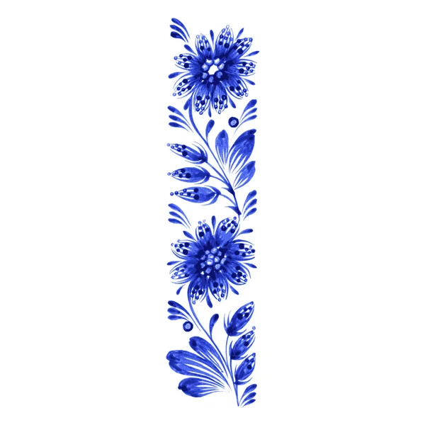 Floral decorative ornament — Stock Vector