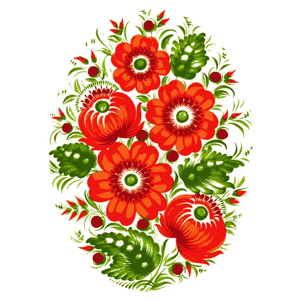 Ornamento decorativo floral — Archivo Imágenes Vectoriales