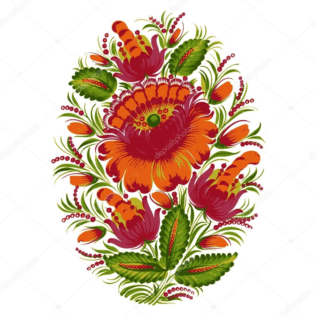 floral decorative ornament