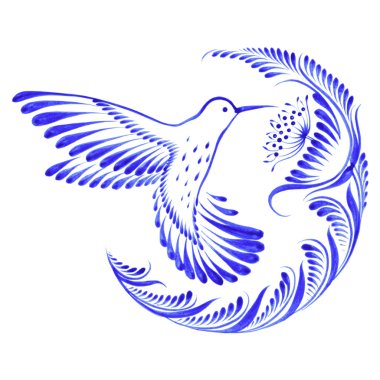 Uçuş çiçek Dekoratif süsleme sinek kuşu