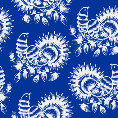 Kusursuz çiçek deseni