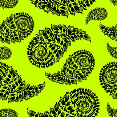 Dikişsiz desen desenli