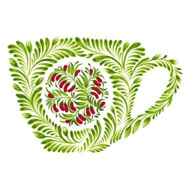 Dekoratif süs çay fincanı