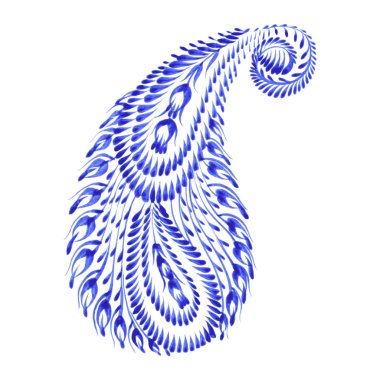 çiçek Dekoratif süsleme paisley