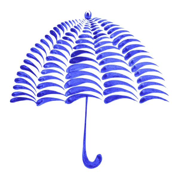Guarda-chuva ornamento decorativo — Vetor de Stock
