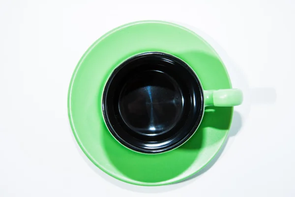 The green cup — Stock Photo, Image