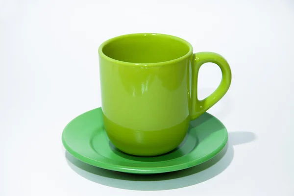 ถ้วยสีเขียว — ภาพถ่ายสต็อก