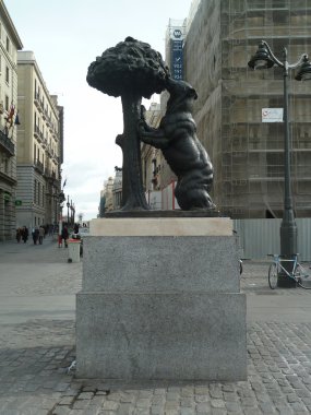 Puerta del sol, madrid, İspanya
