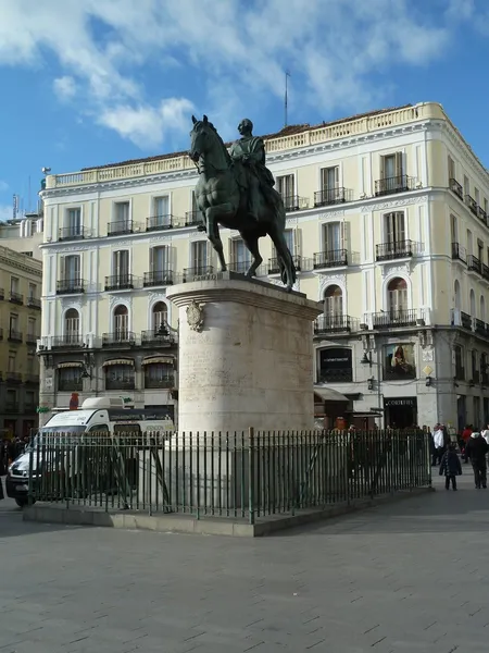 Puerta del sol, madrid, İspanya