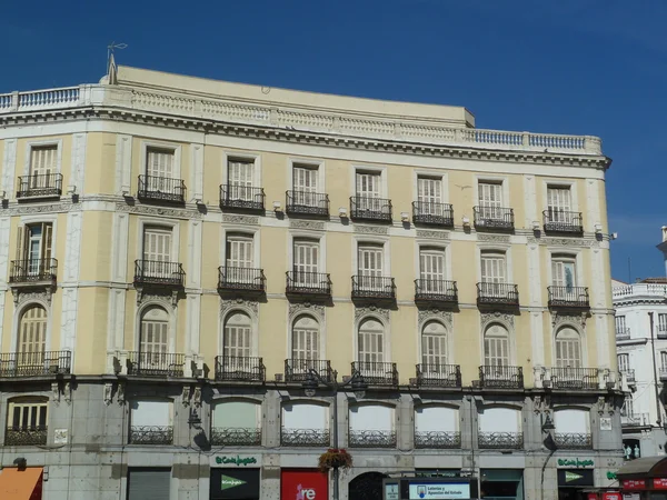 Puerta del Sol, Madrid, Spanyol — Stok Foto