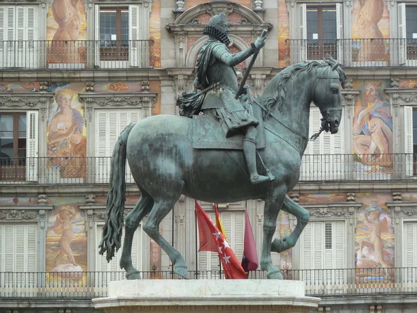 Plaza Mayor, Madrid, Spain — Stock Photo, Image