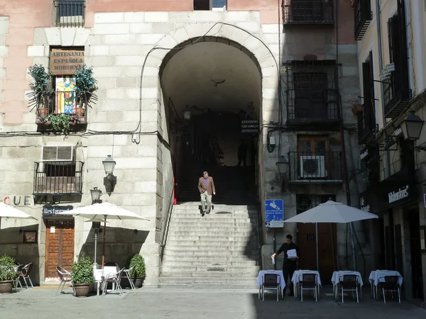 Plaza Walikota, Madrid, Spanyol — Stok Foto