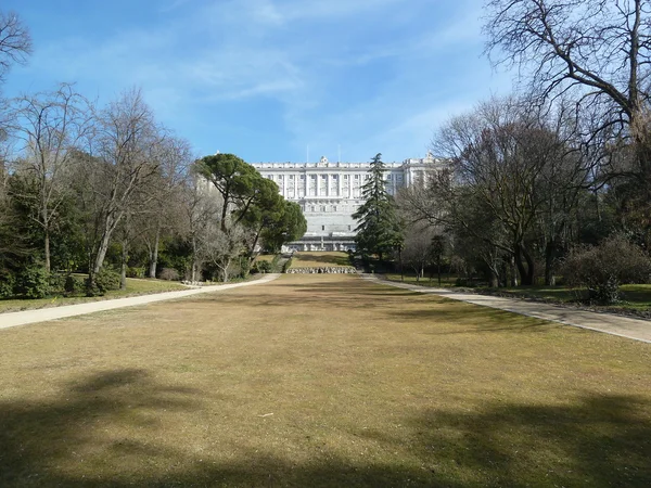 Palacio 레알, 마드리드, 스페인 — 스톡 사진