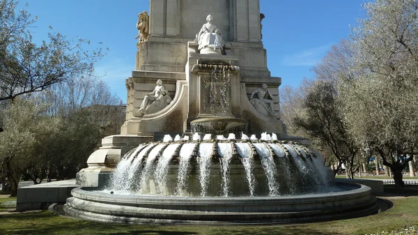 Plaza de España (Plaza of Spain), Madrid, Spain — 스톡 사진