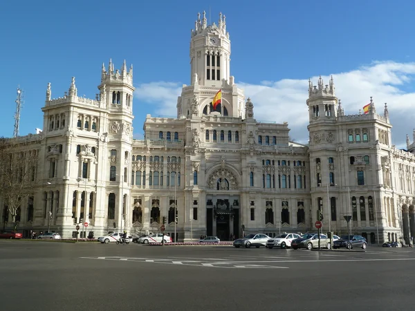 Plaza de Cibeles, Madrid, Spagna — Foto Stock