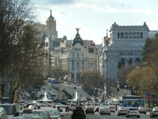 Plaza de cibeles, Мадрид, Іспанія — стокове фото