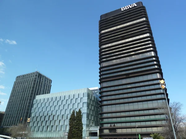 Paseo de la castellana, madrid, İspanya