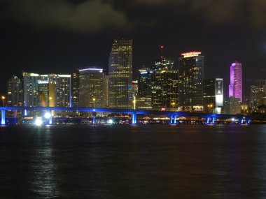 Miami downtown, gece