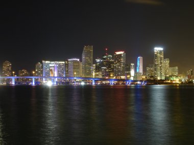 Miami downtown, gece