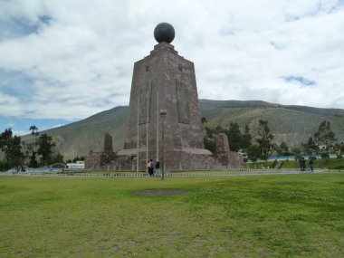 Ekvator anıt Ekvator, mitad del mundo quito uzak olmayan bir yerde